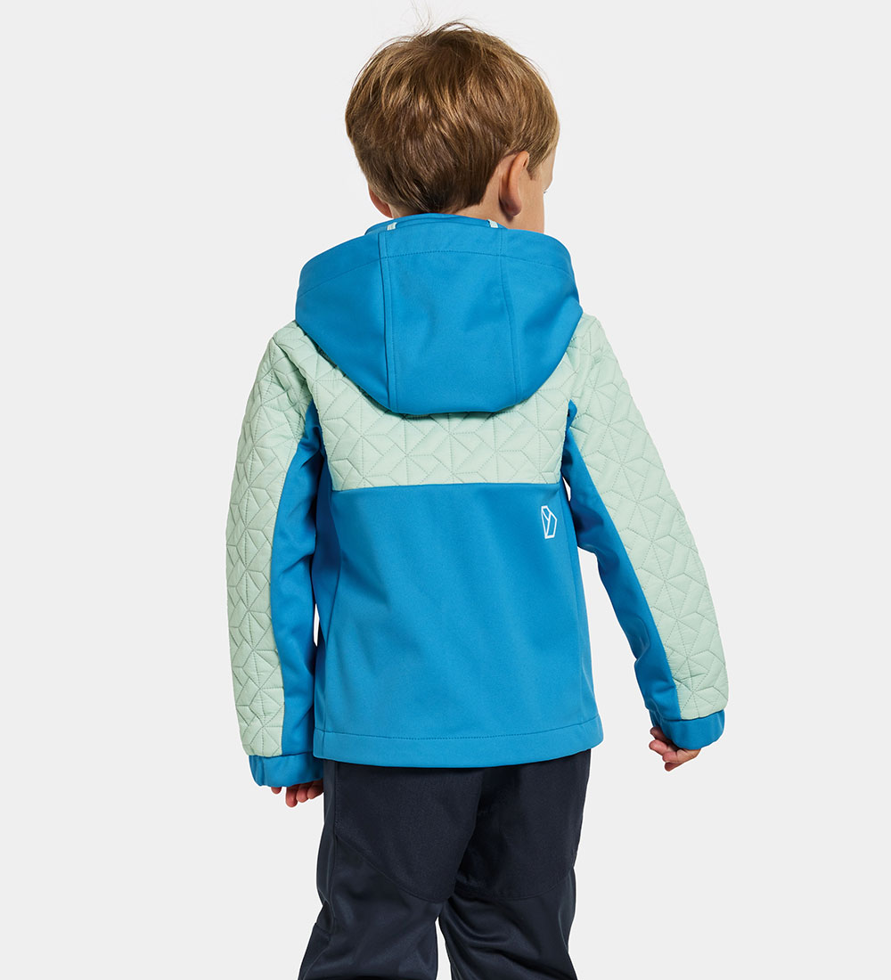 Didriksons Softshell Jacket - Briska - Blue Lagoon