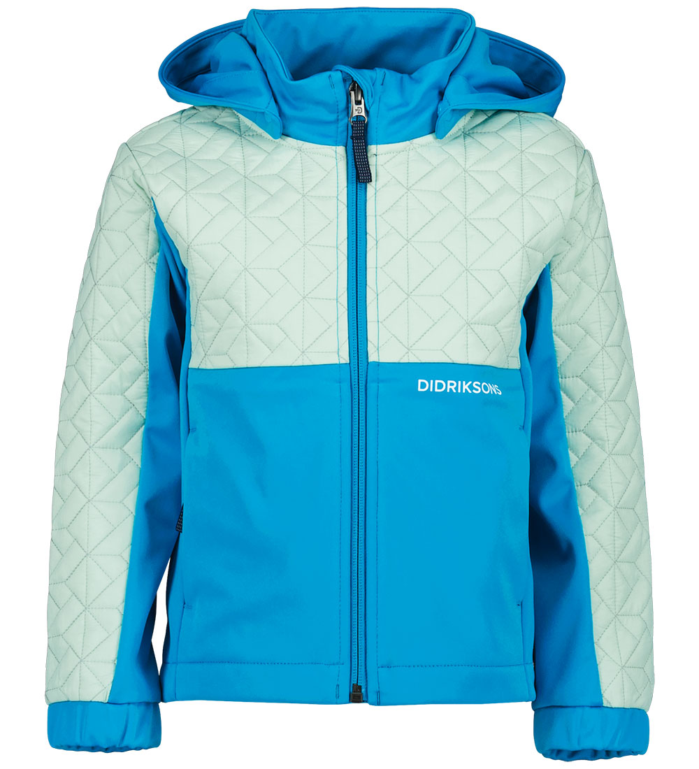 Didriksons Softshell Jacket - Briska - Blue Lagoon