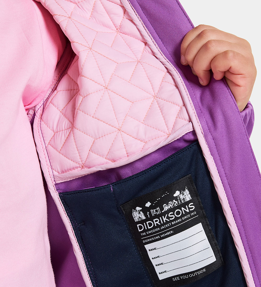 Didriksons Softshell Jacket - Briska - Tulip Purple