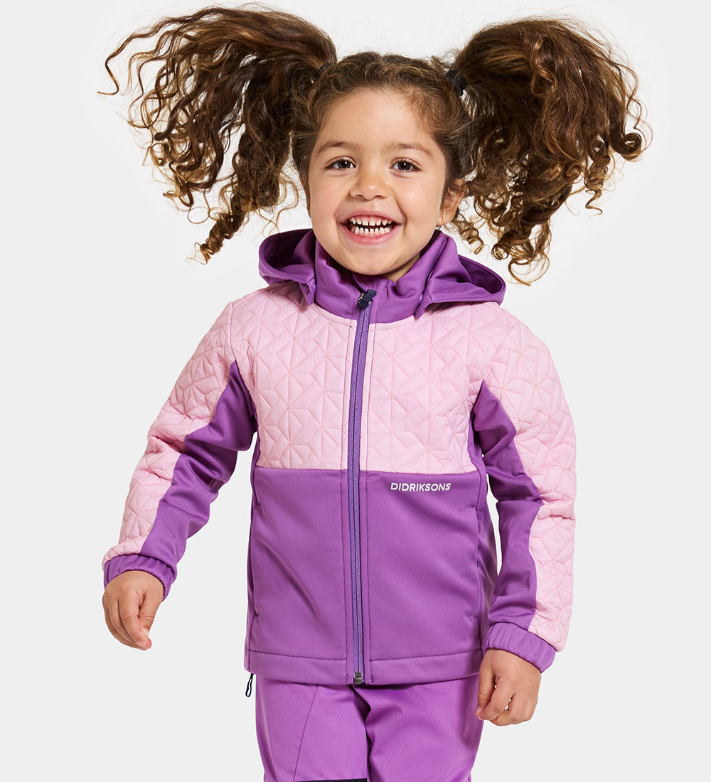 Didriksons Softshell Jacket - Briska - Tulip Purple