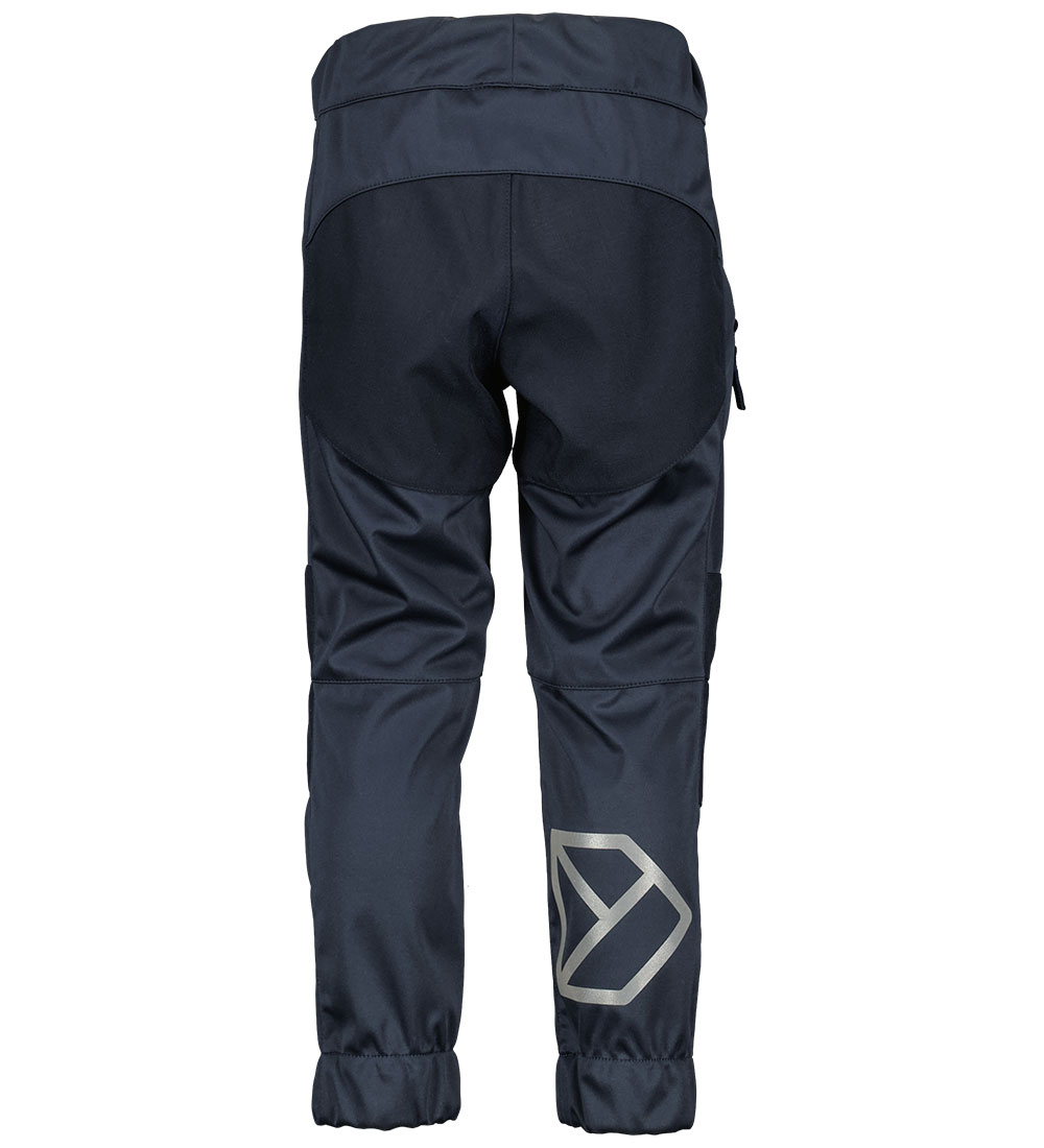 Didriksons Softshell Pants - Lövet - Navy