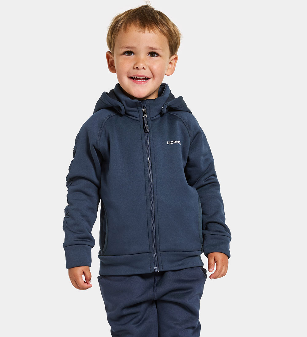 Veste softshell av. Polaire Didriksons - Corinne - Marine