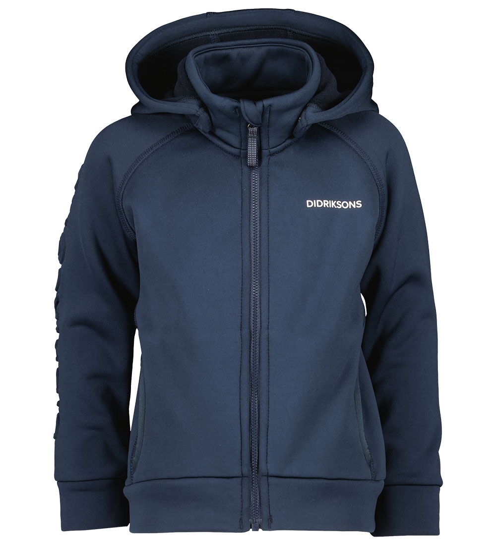 Veste softshell av. Polaire Didriksons - Corinne - Marine