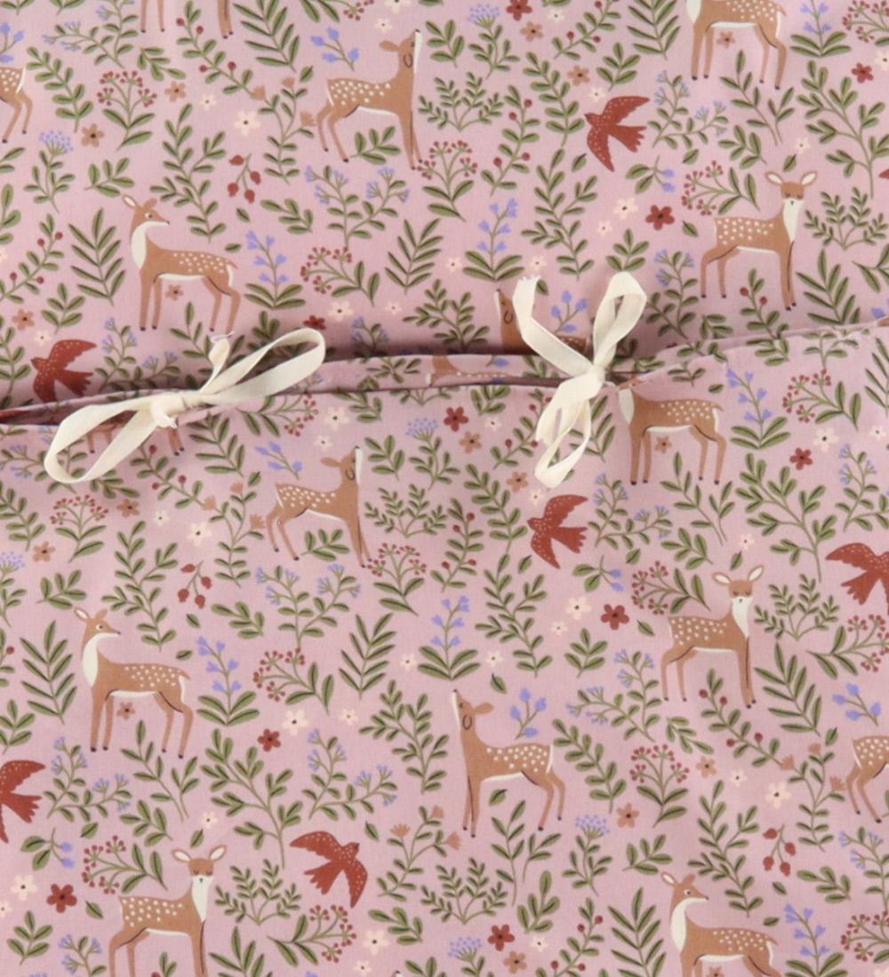 Nørgaard Madsens Bedding - Baby - Pink w. Bambi/Flowers