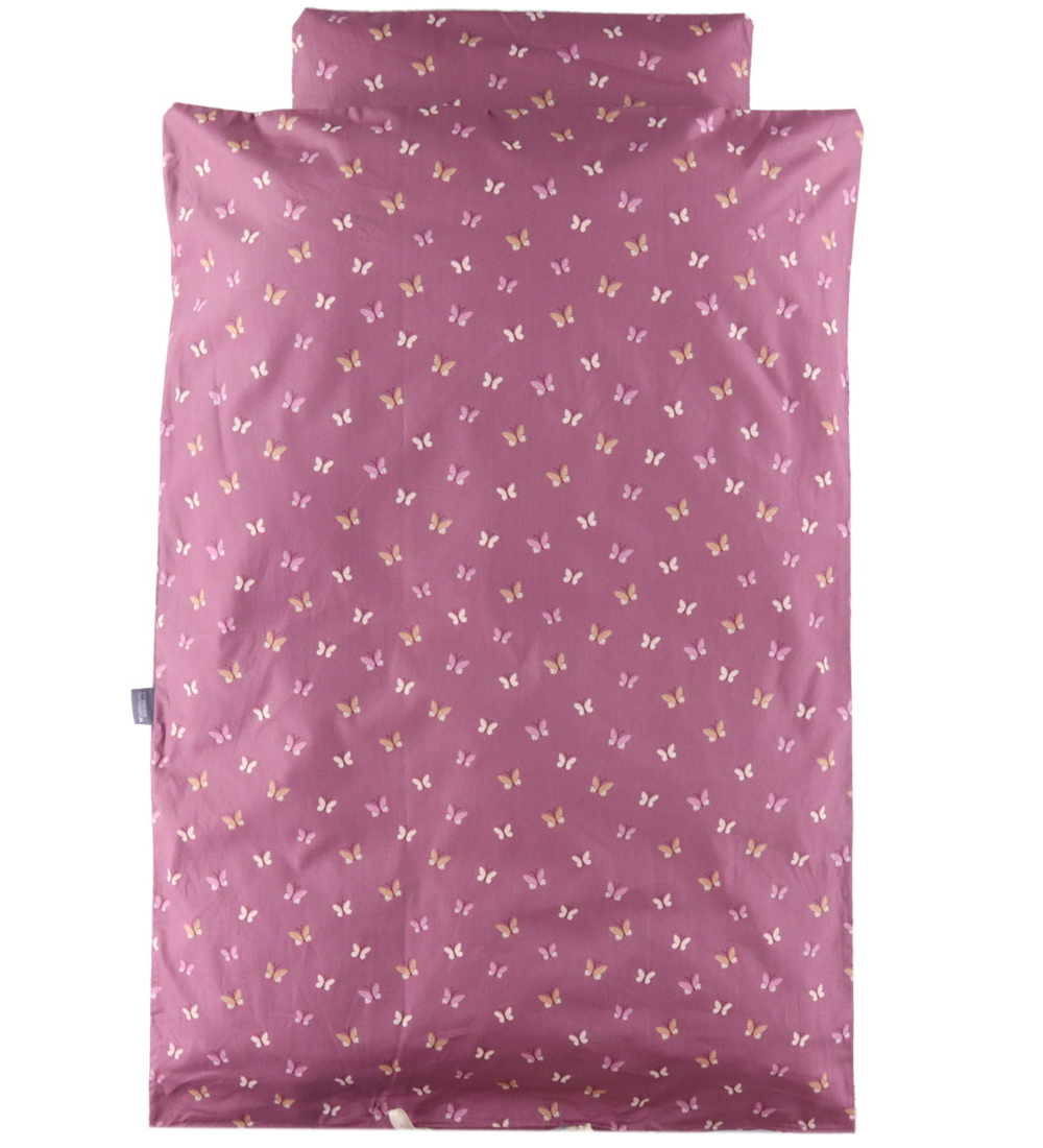 Nørgaard Madsens Bedding - Junior - Mauve w. Butterflies