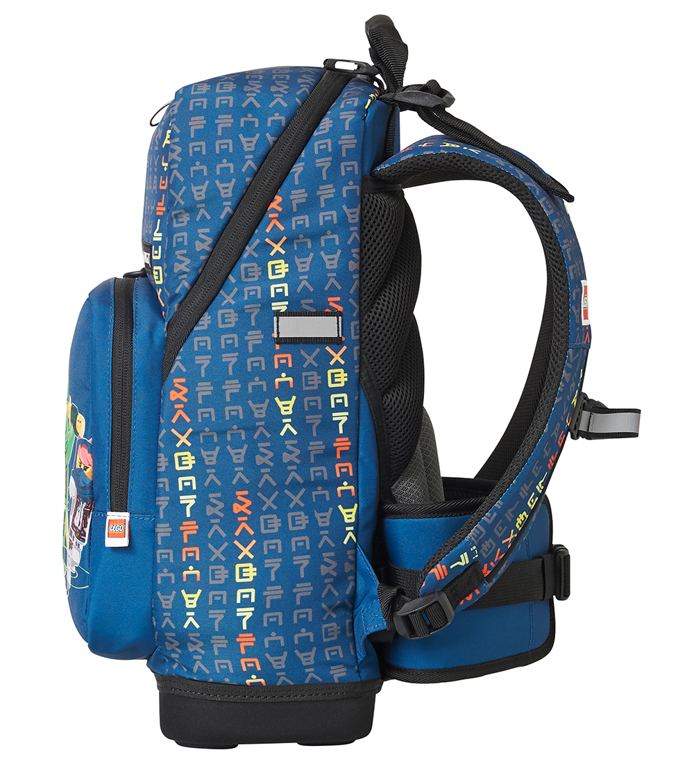 LEGO® Ninjago School Bag Set - Optimo - Blue w. Print