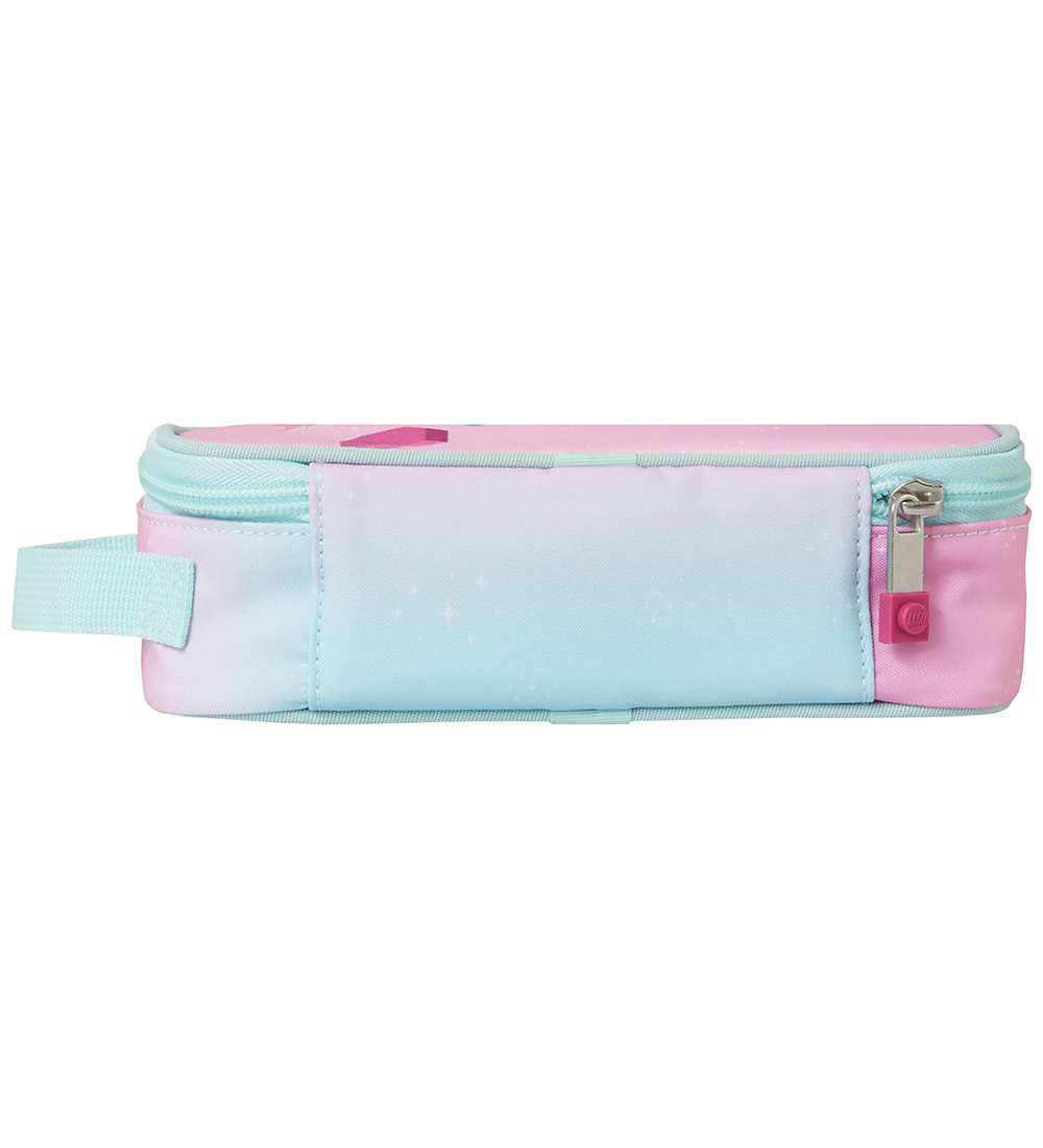 LEGO® Iconic Sparkle Pencil Case - Blue/Pink w. Print
