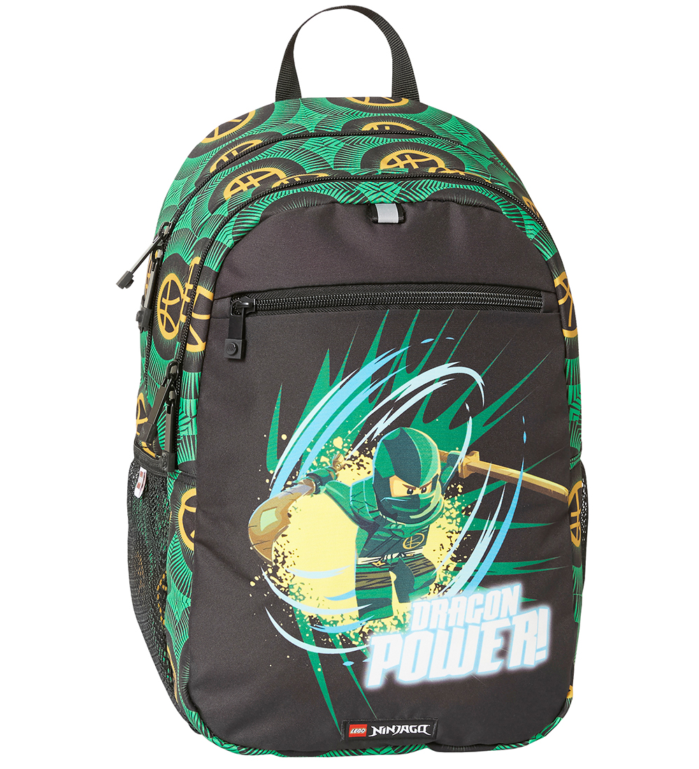 LEGO® Ninjago Backpack - Black/Green w. Print