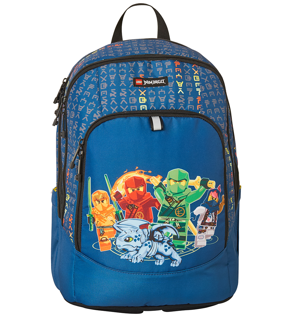 LEGO® Ninjago School Backpack - Blue w. Print