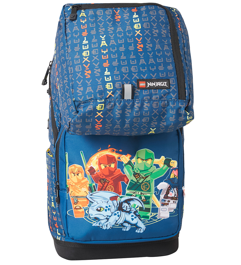 LEGO® Ninjago School Backpack - Optimo - Blue w. Print