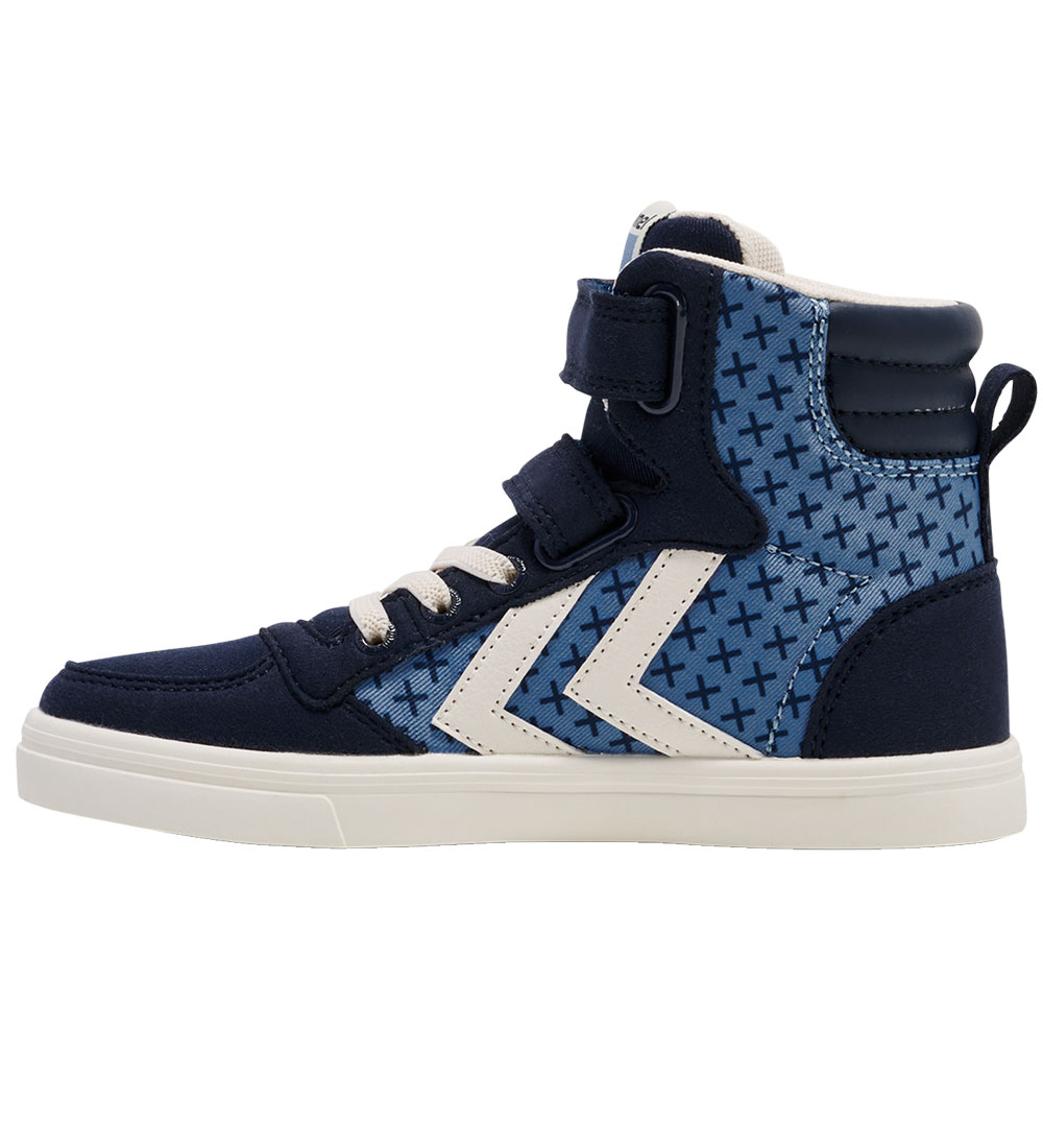 Hummel Skor - Slimmer Stadil High Jr - Coronet Blue