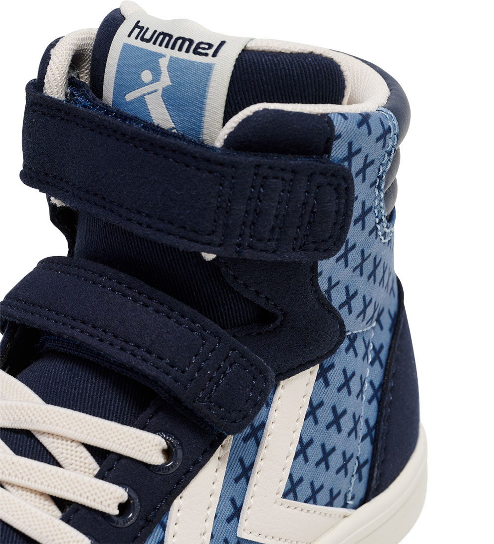 Hummel Skor - Slimmer Stadil High Jr - Coronet Blue