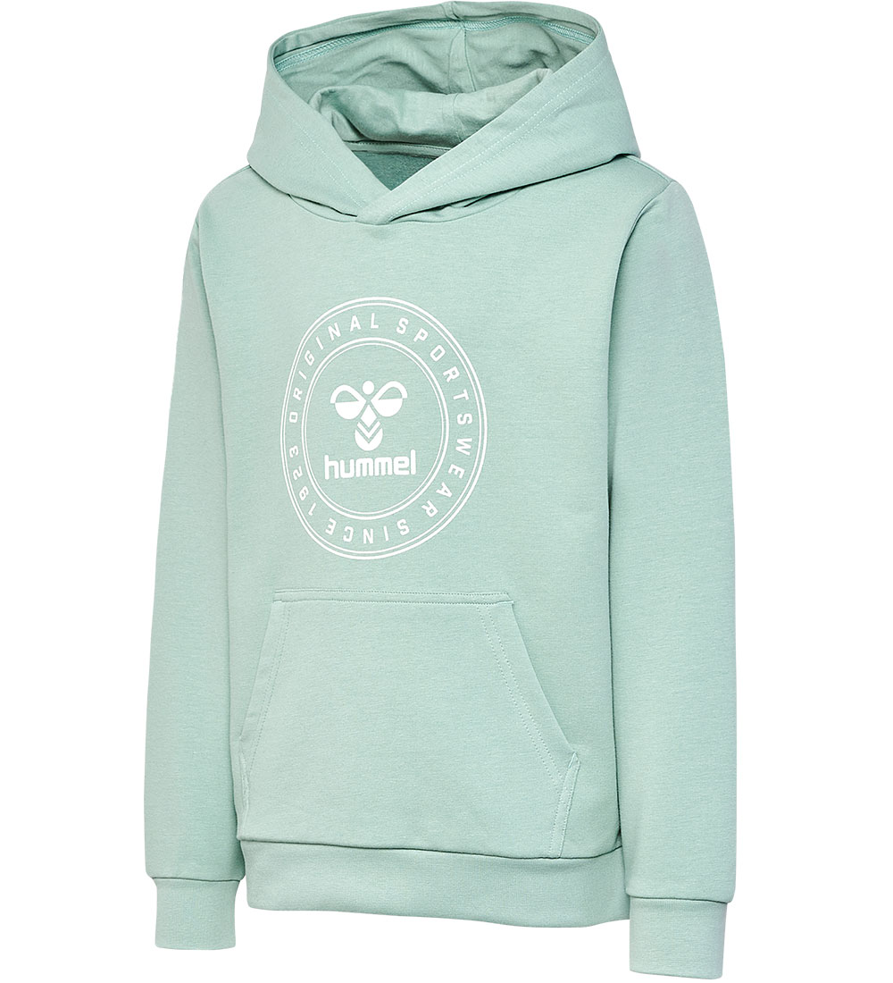 Hummel Hoodie - hmlCuatro Circle - Blue Surf