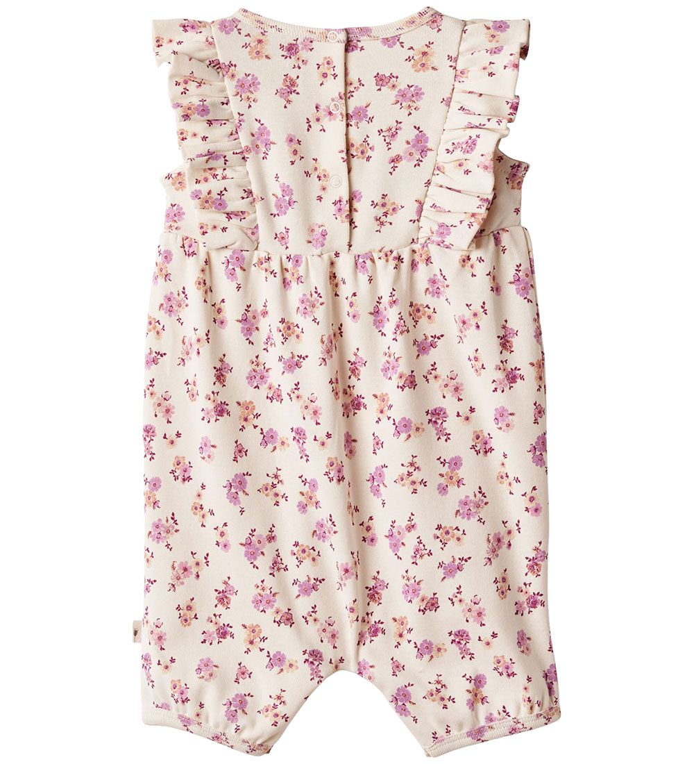 Wheat Summer Romper - Havana - Shell Flowers