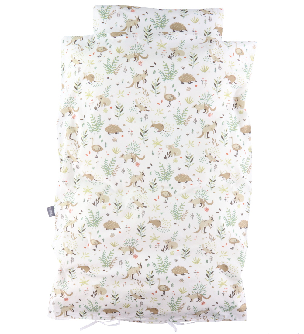 Nørgaard Madsens Bedding - Baby - White w. DYR