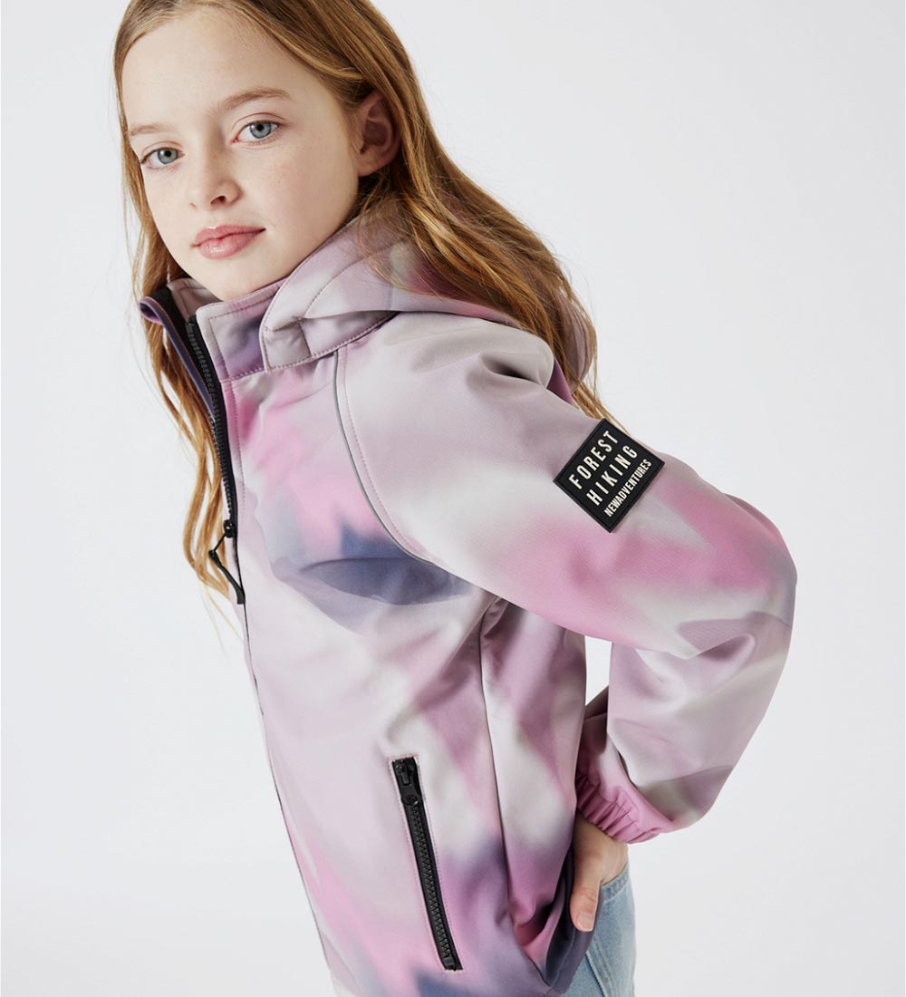 Name It Softshelljassen m. Fleece - NkfAlfa08 - Deauville Mauve