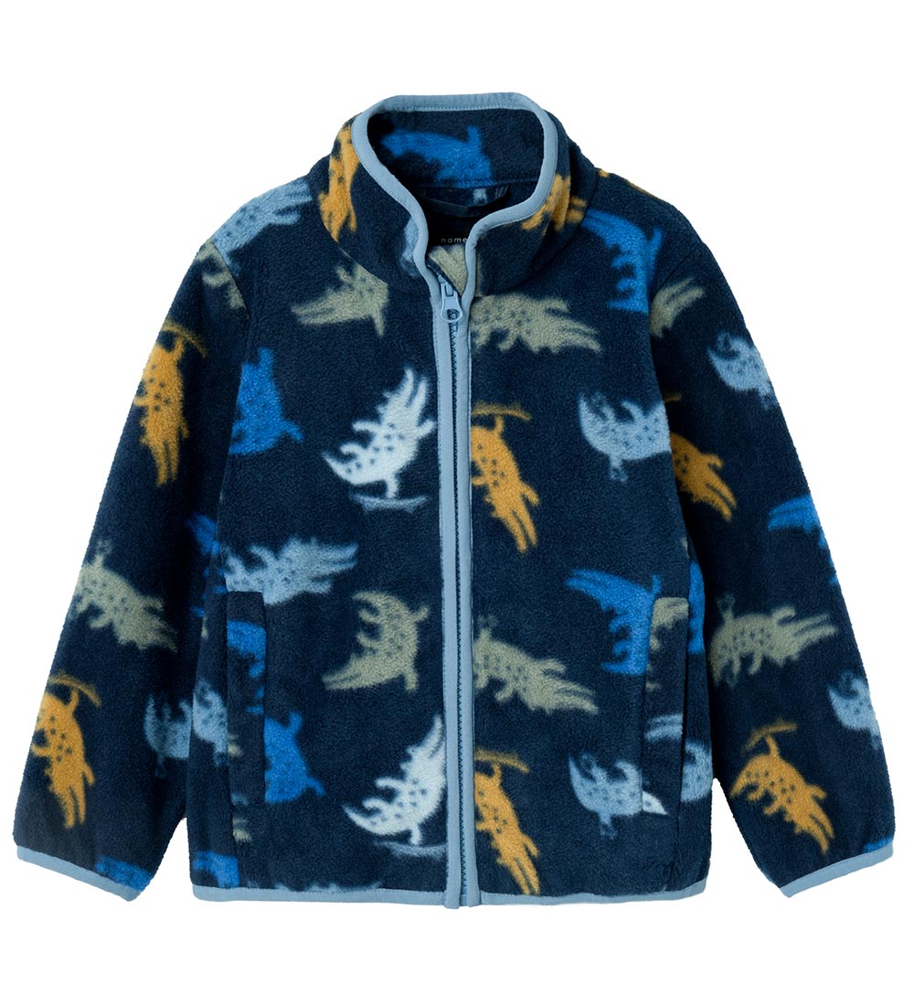Name It Fleece Jacket - NmmMeeko - BIG Dipper w. Crocodiles
