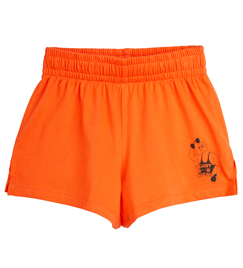 Mini Rodini Shorts - Weight Lifting - Red