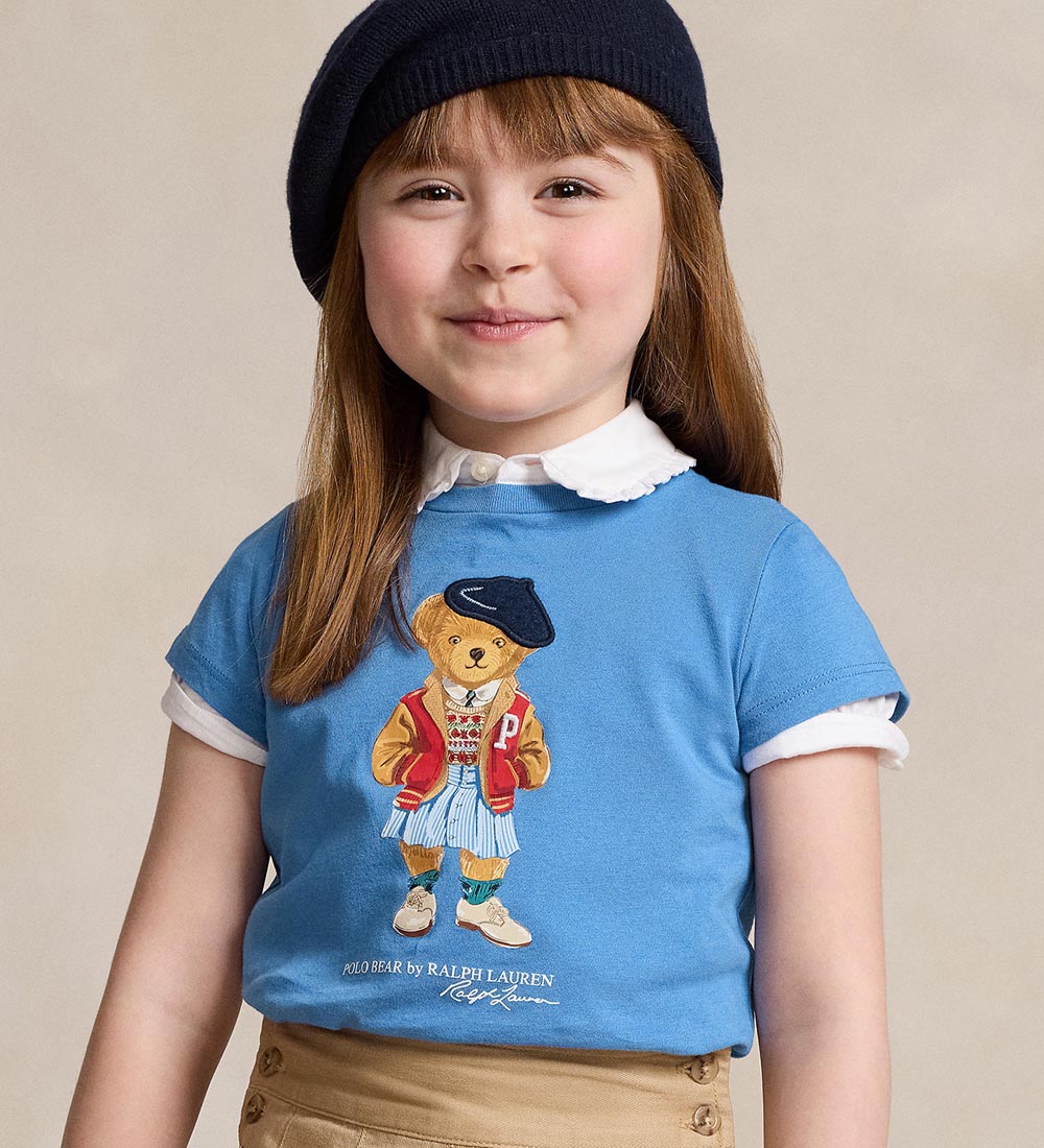 Polo Ralph Lauren 티셔츠 - 뉴잉글랜드 블루 포함 봉제인형