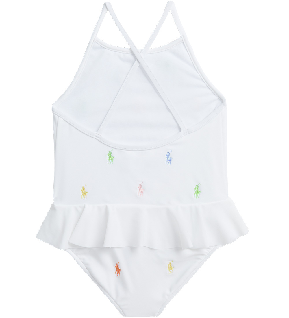 Polo Ralph Lauren Swimsuit - White w. Logos