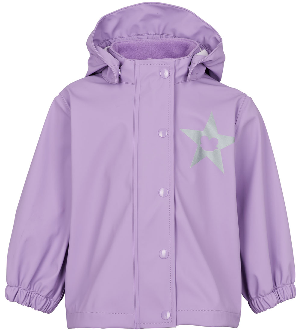 Freds World Rainwear w. Suspenders - PU - Deep Lavender