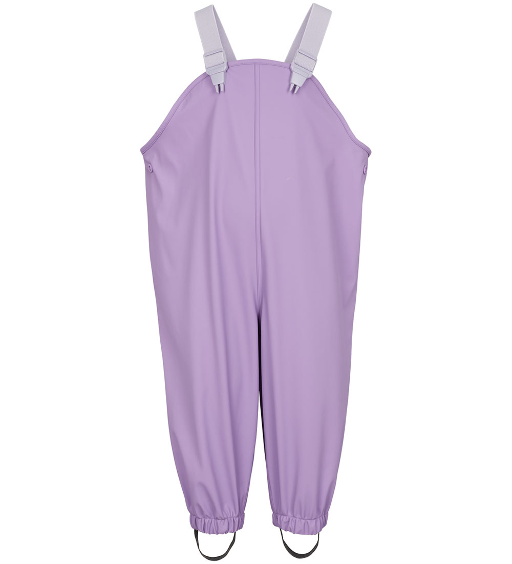 Freds World Rainwear w. Suspenders - PU - Deep Lavender