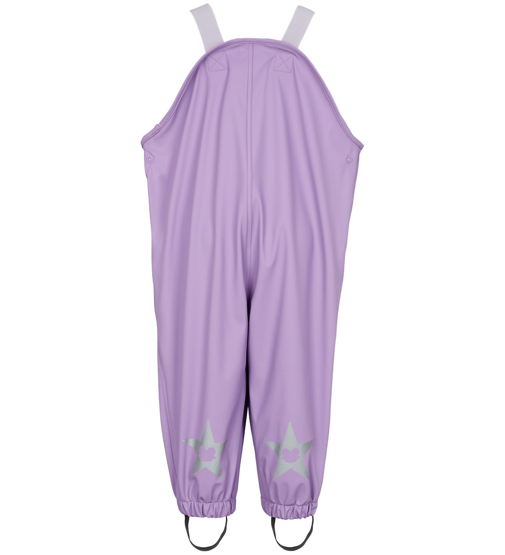 Freds World Rainwear w. Suspenders - PU - Deep Lavender