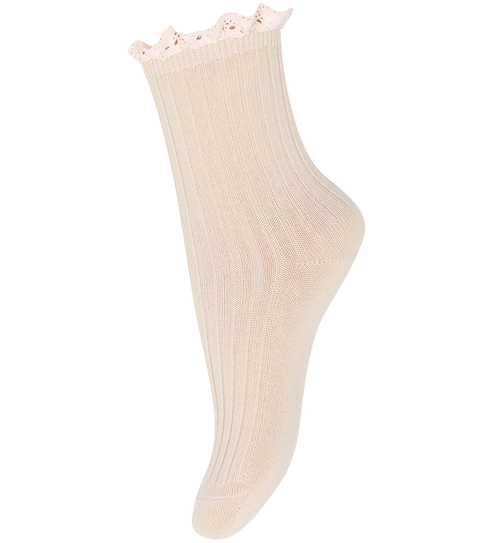 MP Socks - Rib - Julia - Ecru