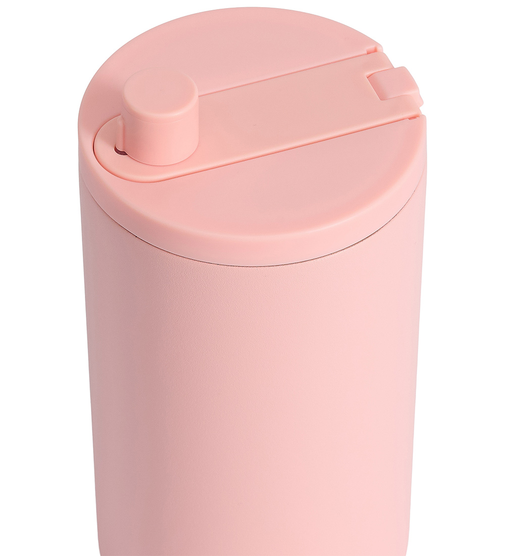 Mug Thermos Design Letters - Travel - Maman - 350 ml - Rose