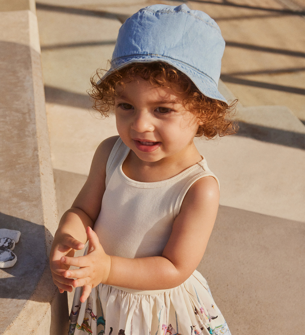 Molo Bucket-hattur - Nomly - Summer Þvoið Indigo