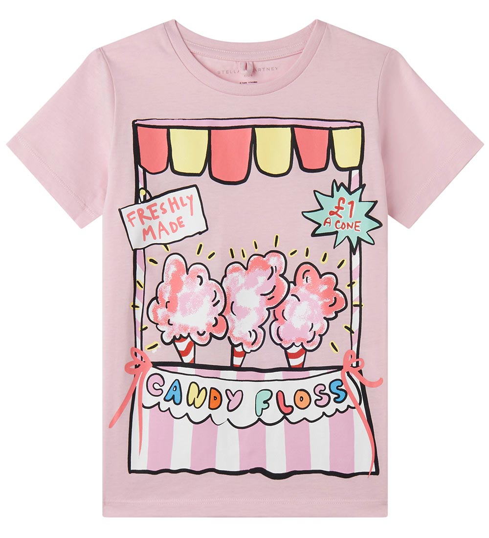 Stella McCartney Kids T-shirt - Pink w. Penance