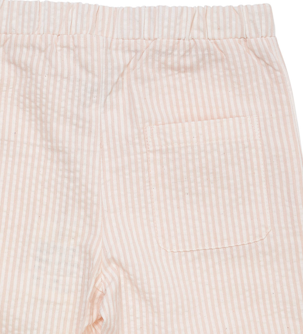 Copenhagen Colors Trousers - Dusty Rose/Cream Stripe