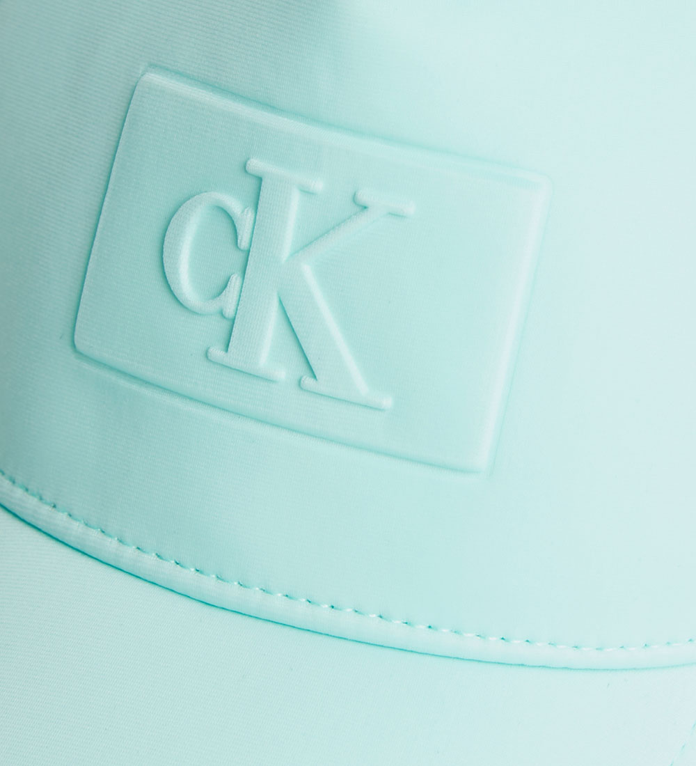 Calvin Klein Cap - Embossed Monogram - Blue Tint
