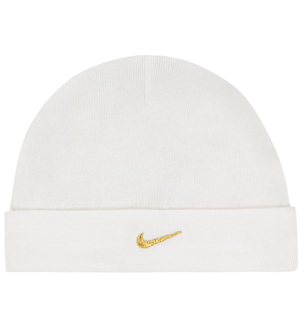 Nike Gift Box - Bodysuit l/s/Beanie/Bib/Trousers - Sail