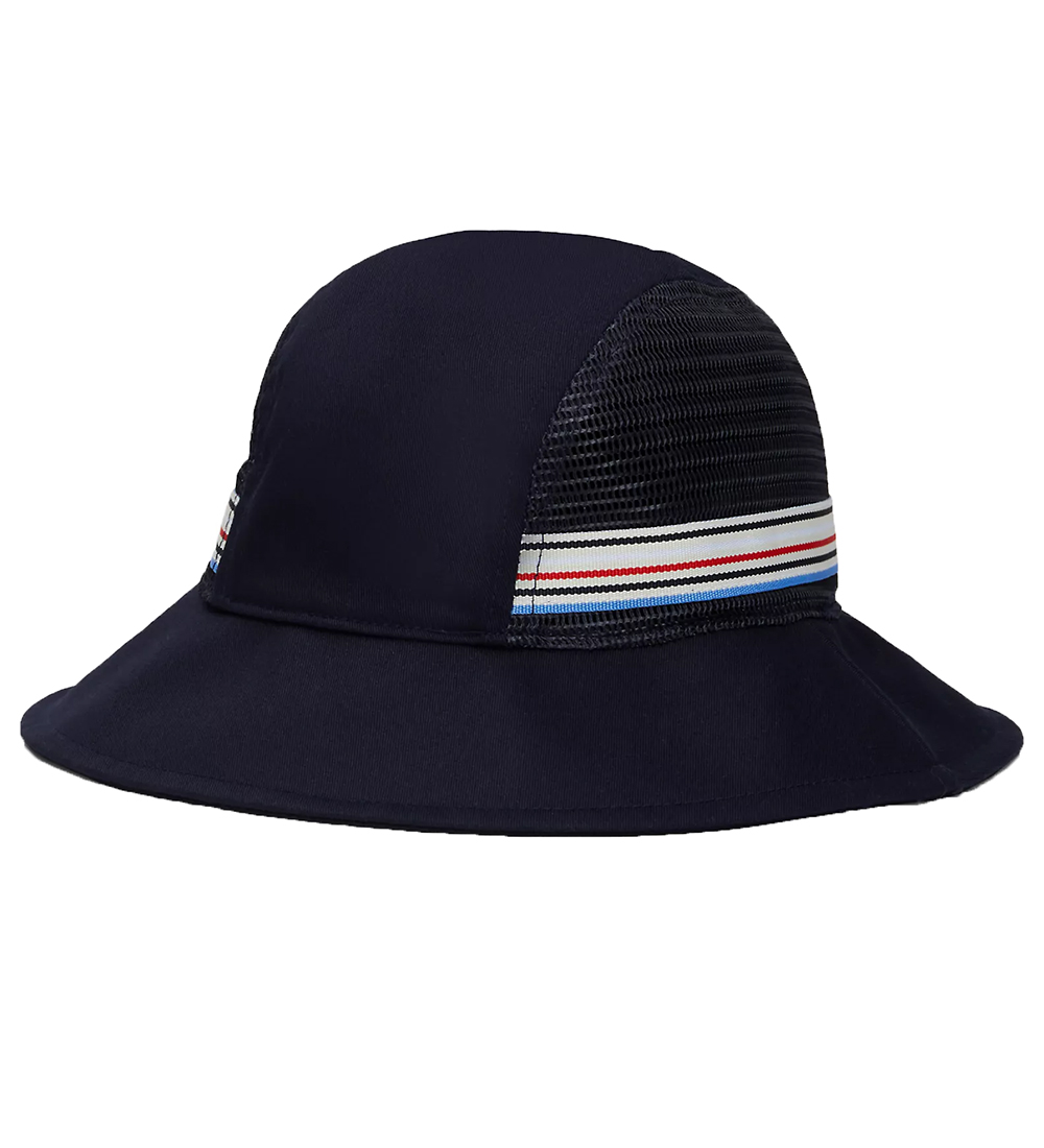 Tommy Hilfiger Sommerhut - Track Verein - Space Blue m. Logo-Str