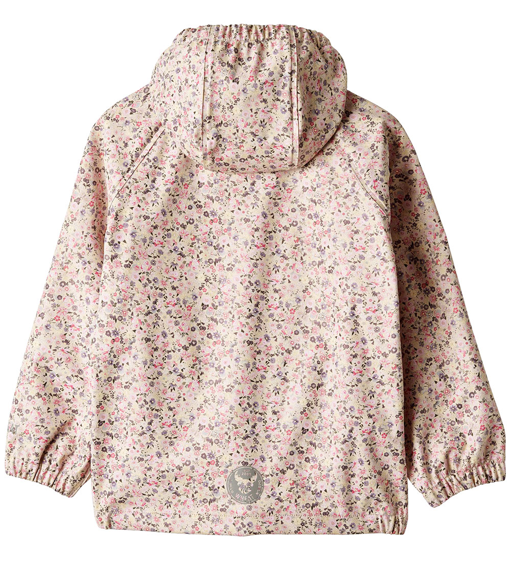 Wheat Rain Jacket - Charlie - Clam Multi Flowers