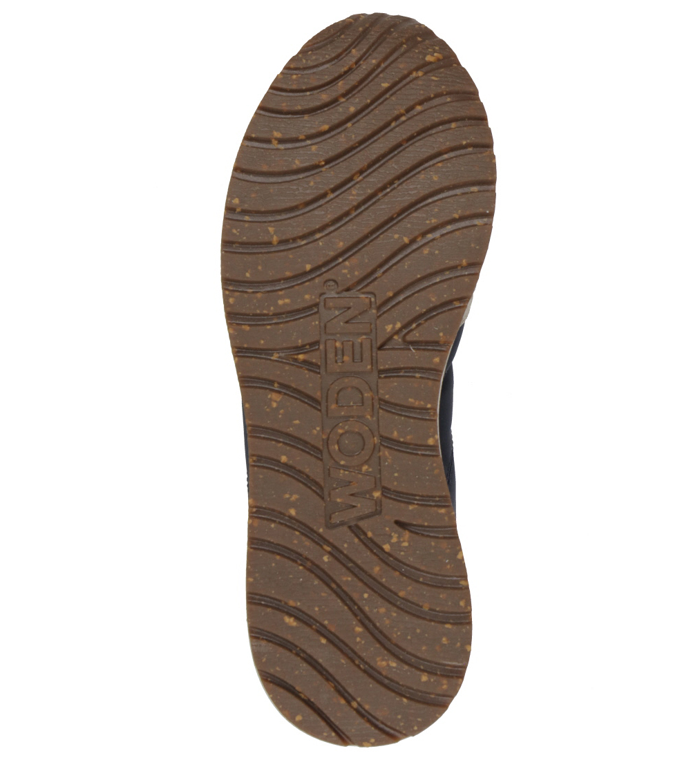 Woden Shoe - Ronja - Navy/Sea Fog Grey