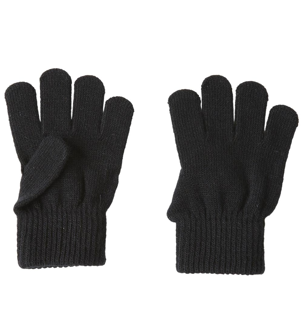 Name It Gloves - Knitted - NknMagic - Black