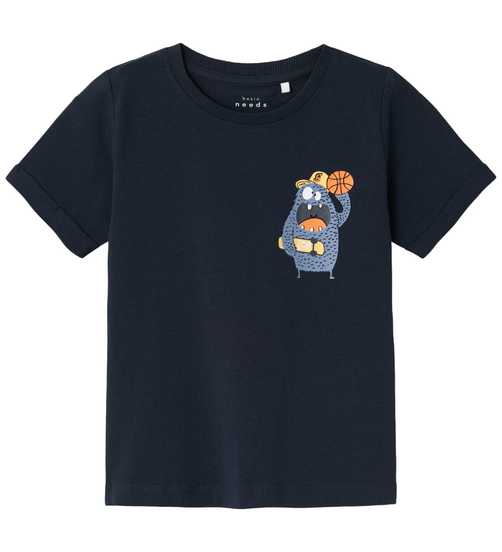 Name It T-shirt - 2-Pack - NmmVux - Troposphere Pack/Dark Sapphi