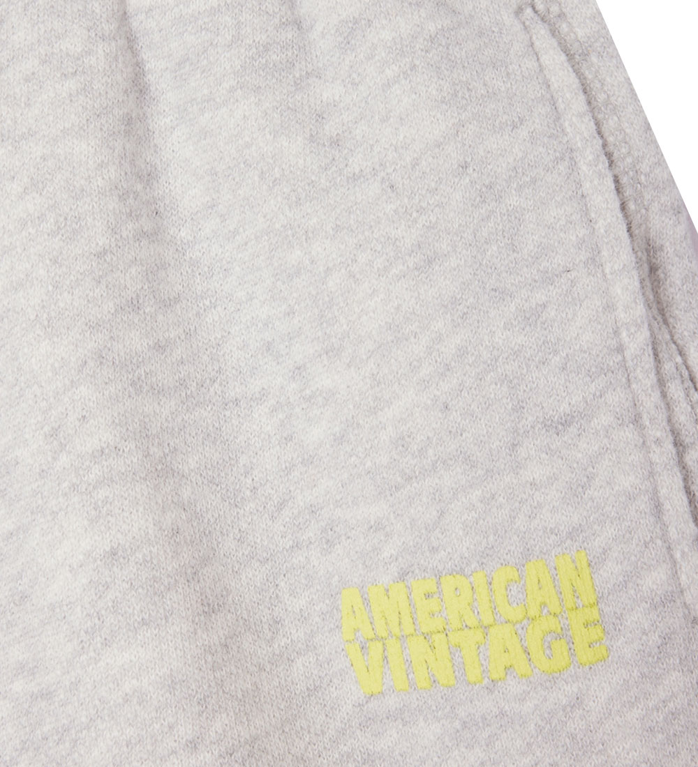 American Vintage Sweat Shorts - Polar Melange