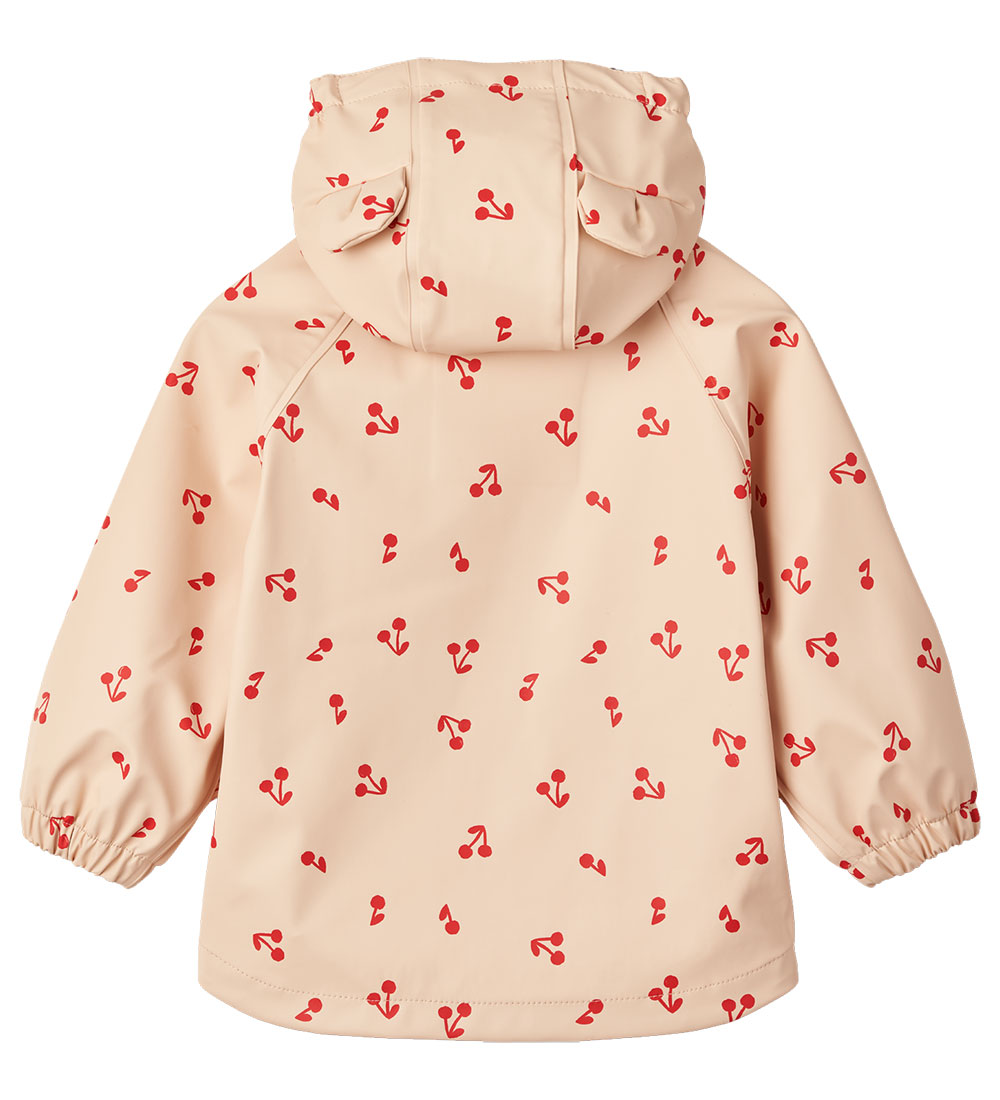 Liewood Rain Jacket - PU - Melody - Cherries/Apple Blossom
