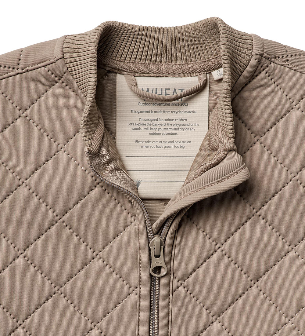 Wheat Thermo Vest - Ede - Beige Stone