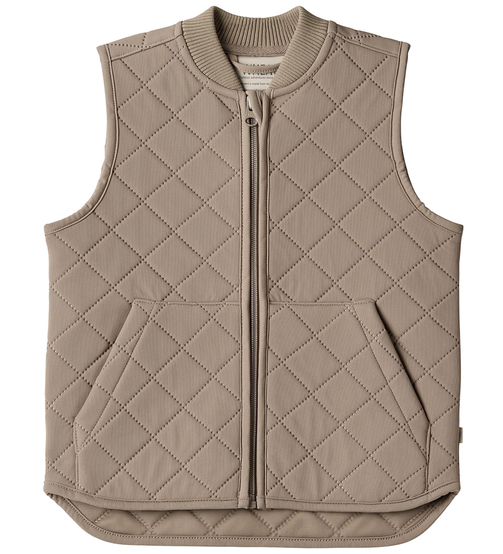 Wheat Thermo Vest - Ede - Beige Stone