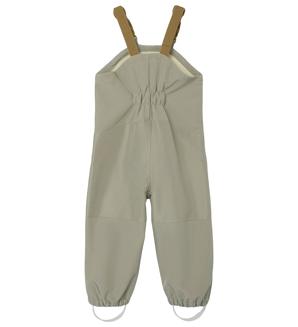 Lil' Atelier Softshellhosen m. Fleece/Träger - NmmLaAlfa - Getro