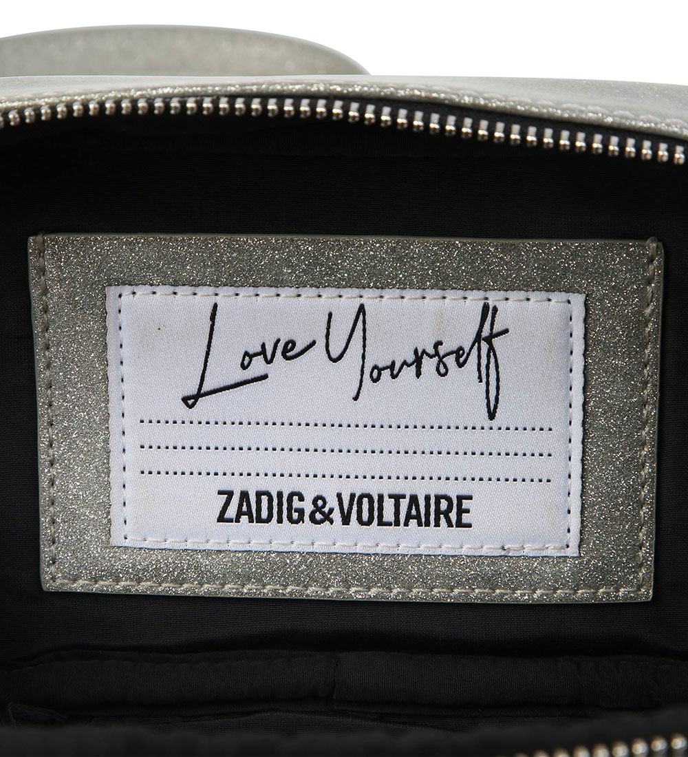 Zadig & Voltaire Umhängetasche/Gürteltasche - Klea - Silber Glit
