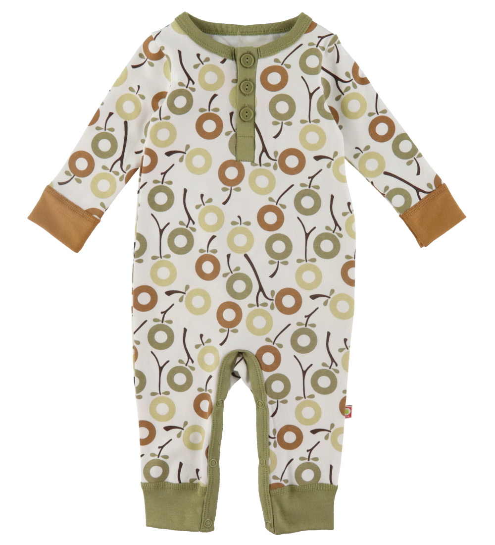 Katvig Jumpsuit - White w. Apples
