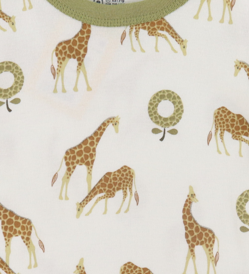Katvig T-shirt - White w. Giraffe