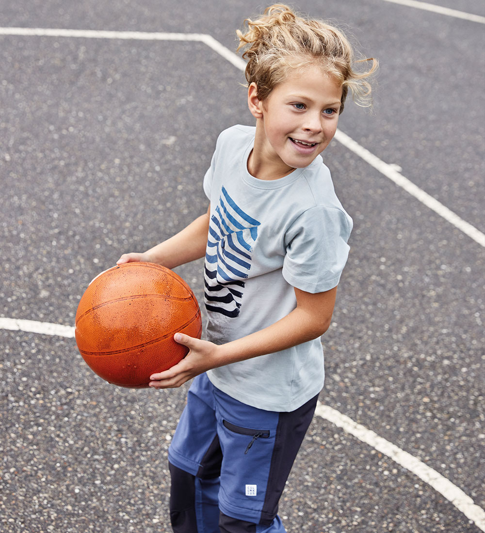 Color Kids T-shirt - w. Print - High-Rise