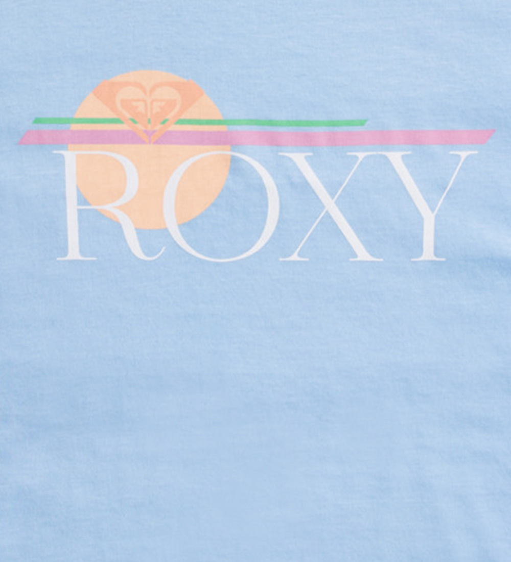 Roxy T-shirt - Day Duck Night - Bel Air Blue