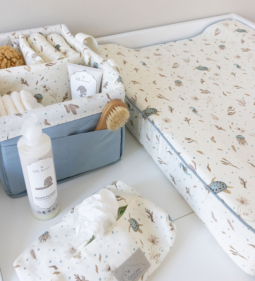 Cam Cam Diaper storage - 32x15x23 cm - Sea Garden
